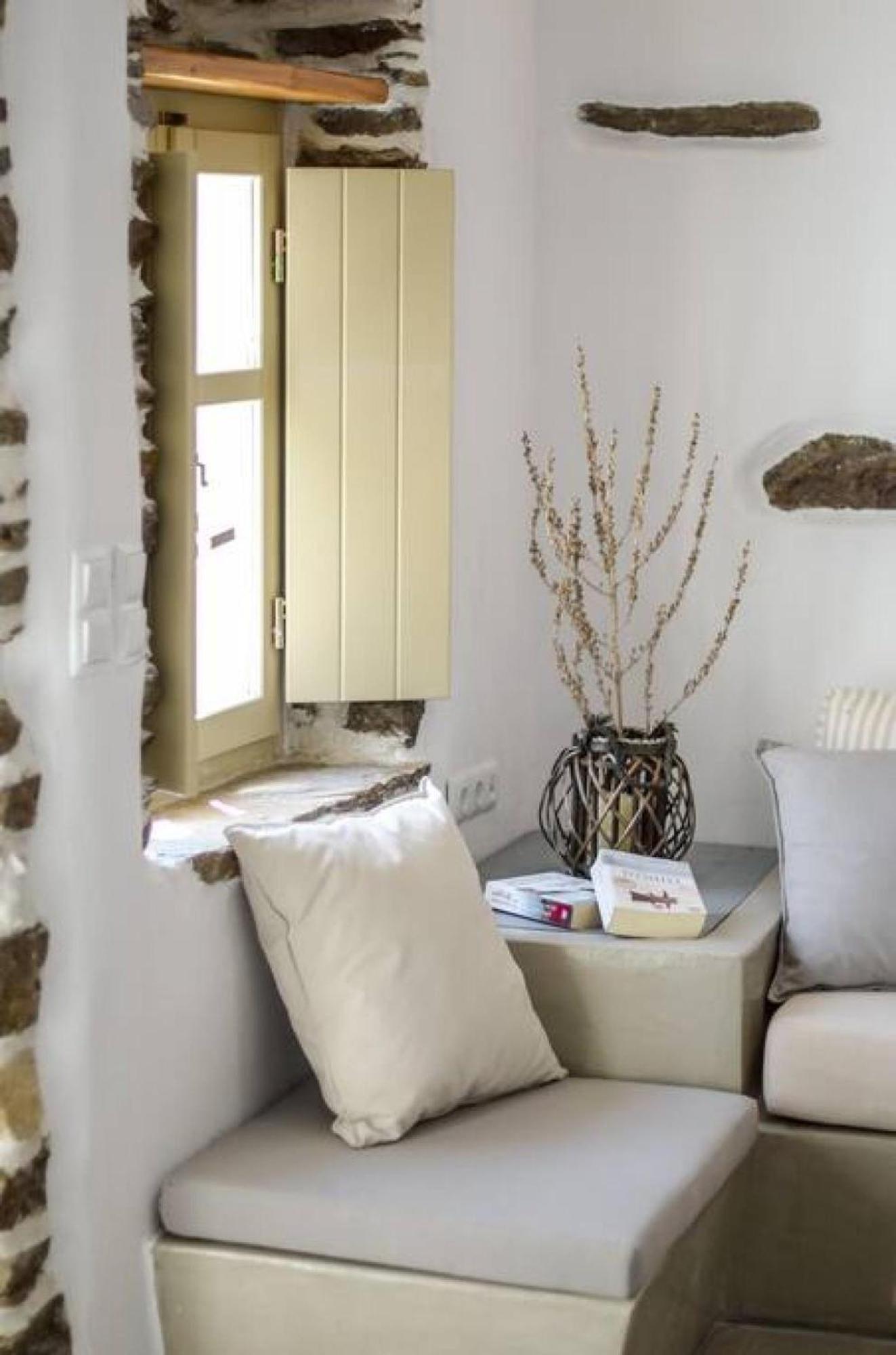 Villa Anthemion Naxos With Outdoor Jacuzzi Ano Sangrion Екстериор снимка
