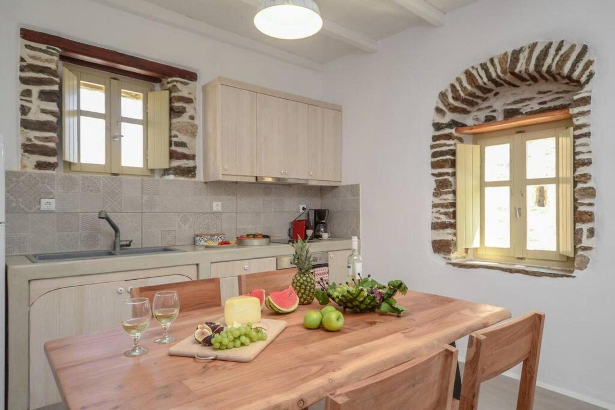 Villa Anthemion Naxos With Outdoor Jacuzzi Ano Sangrion Екстериор снимка