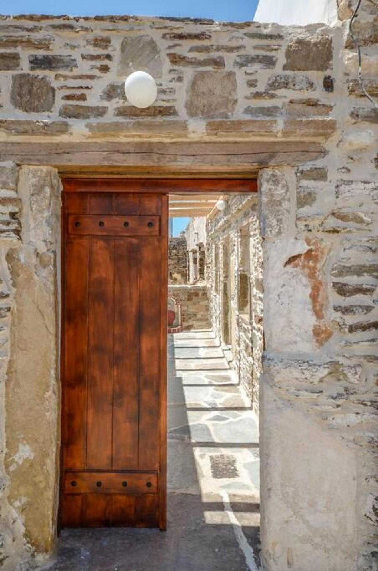 Villa Anthemion Naxos With Outdoor Jacuzzi Ano Sangrion Екстериор снимка